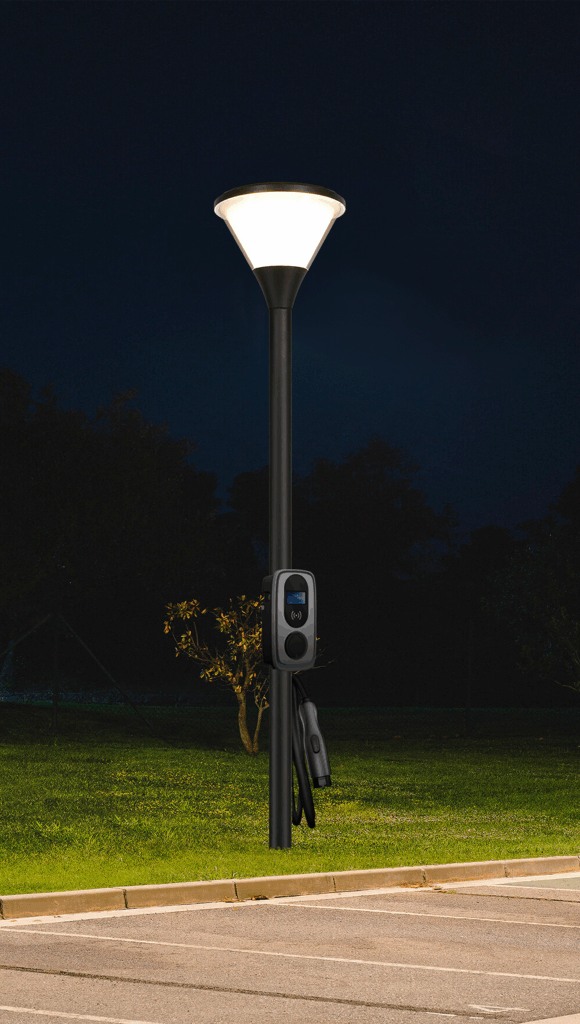 lampadaire energy city